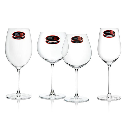 Riedel Veritas Glas - Verkostungs Set 2x Weiß & Rot (5449/47), im Geschenkkarton, 4 St