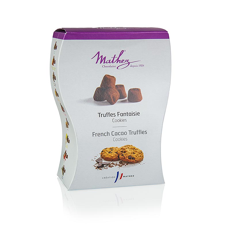 Trüffelkonfekt - Pralinen, Mathez, mit Keks, 250 g