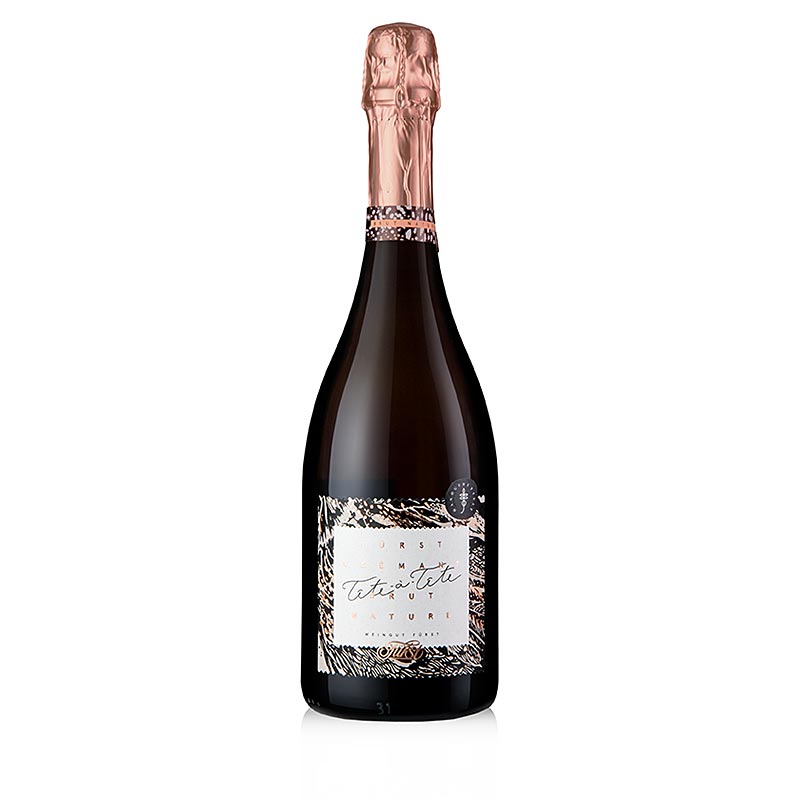 "Tête à Tête" Cremant, brut nature, 12,5 % vol., Martin Fürst, 750 ml