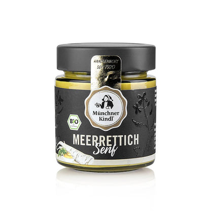 Münchner Kindl Meerrettichsenf, BIO, vegan, 125 g