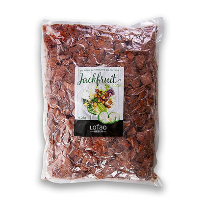 Jackfruit Fruchtfleisch, natur, gewürfelt, vegan, Lotao, BIO, 2 kg