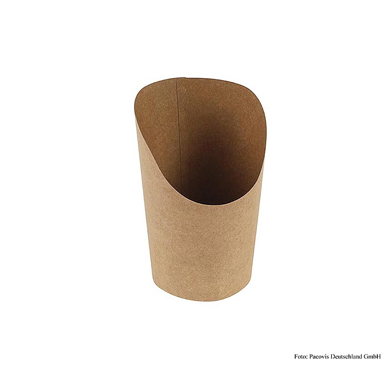 Einweg Naturesse Take Away Wrap Becher, Kraft/PLA, 480ml, 8/6x14cm, 1.000 St