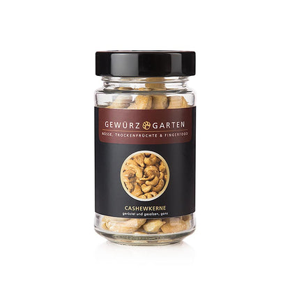 Gewürzgarten Cashewkerne, ganz, geröstet, gesalzen, 115 g