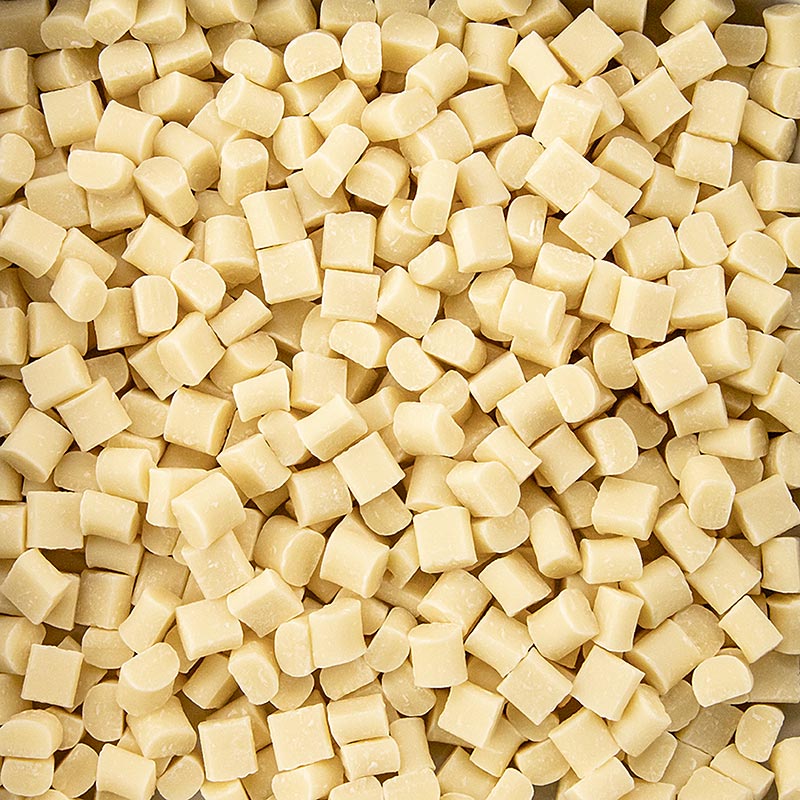 Chunks - Weiße Schokoladen, backfeste Schokoladenstücke, Callebaut, 1 kg