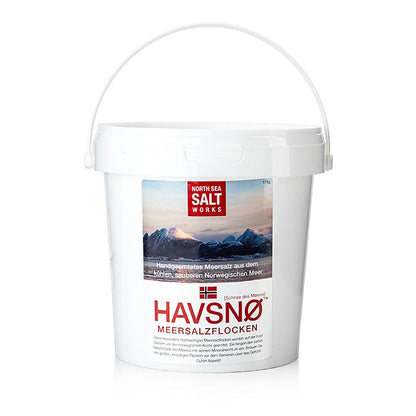 HAVSNØ Meersalzflocken, 650g, North Sea Salt Works (Norwegen), 650 g