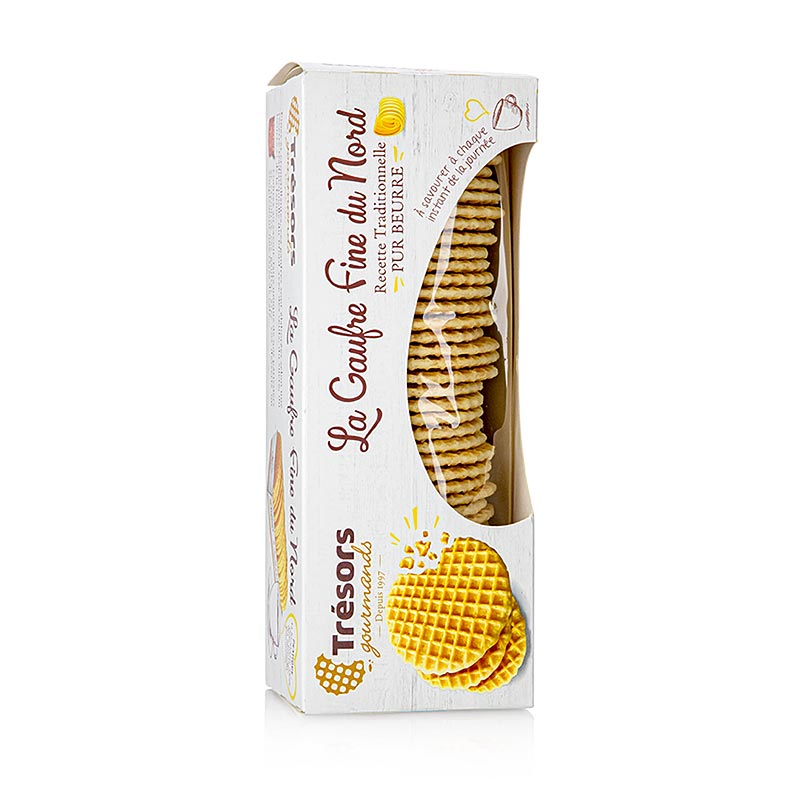 Barsnack Tresors - La gaufre fine, süße franz. Butter Waffel, 220 g