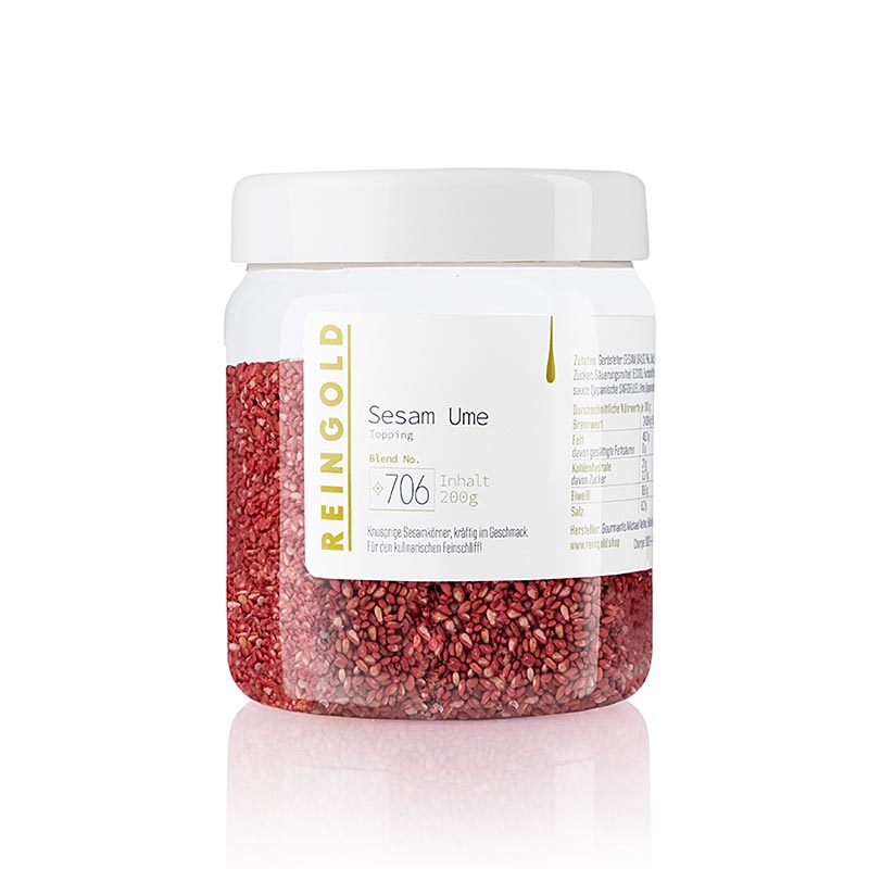 Reingold - Sesam mit Umegeschmack (Umeboshi), 200 g