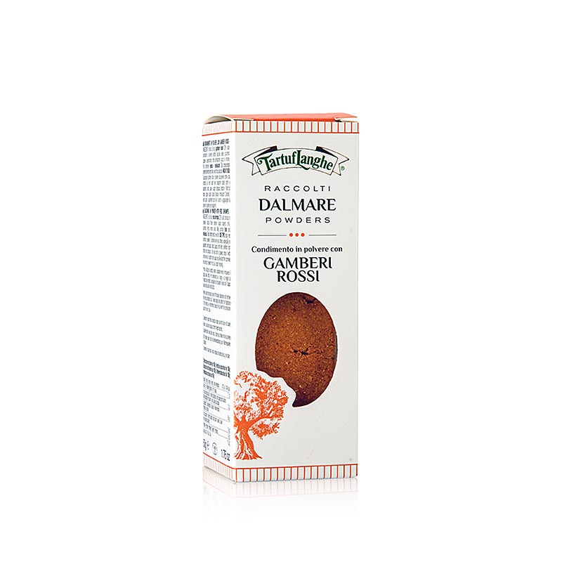 Tartuflanghe  DALMARE® rotes Garnelenpulver, dehydriert, 50 g