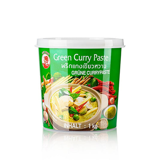 Curry Paste, grün, Cock Brand, 1 kg