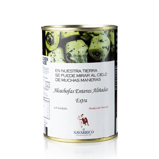 Artischocken mit Stiel, in Marinade, 6-9 Stück, Navarrico, 390 g