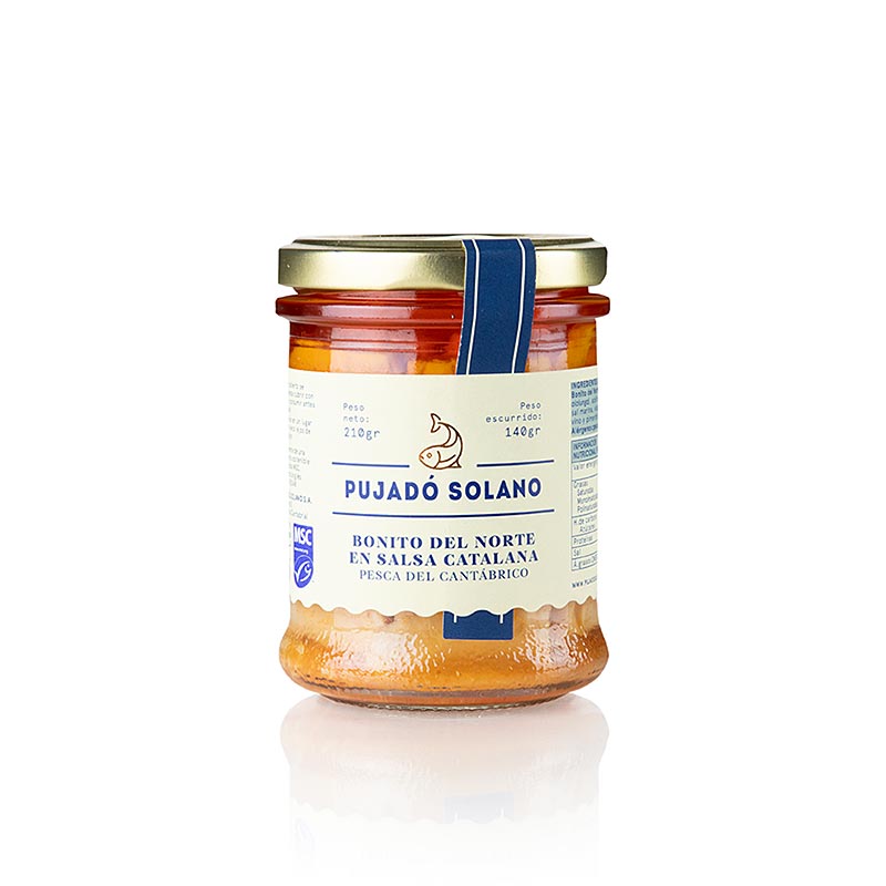 Bonito del Norte en Salsa Catalana, Thunfisch in Marinade, Pujado Solano, 210 g