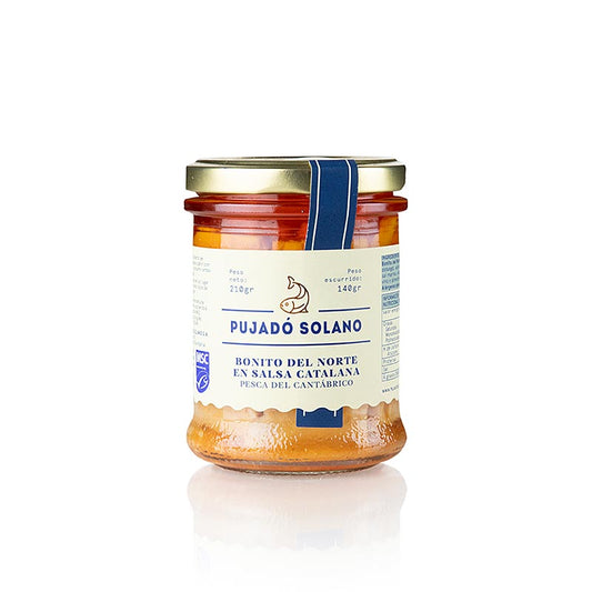 Bonito del Norte en Salsa Catalana, Thunfisch in Marinade, Pujado Solano, 210 g