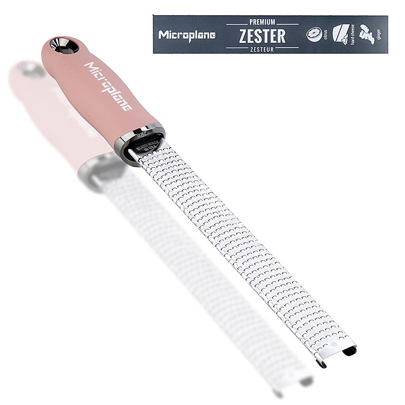 Premium Classic - Stab, Zesten Reibe, Griff Altrosa /soft-touch, 1 St